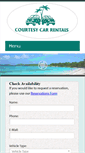 Mobile Screenshot of courtesycarrental.com